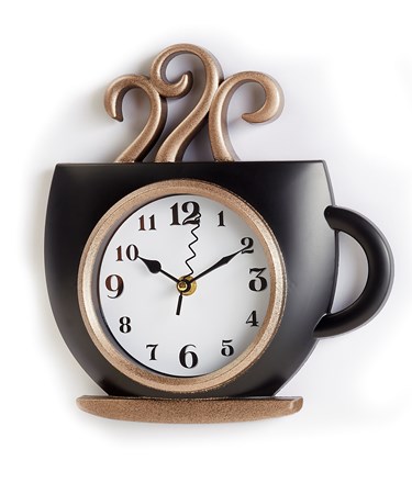 Horloge tasse cafe noire (3)