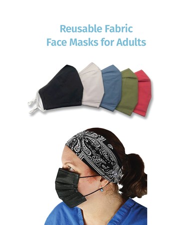 Masque reutilisable coton (50)
