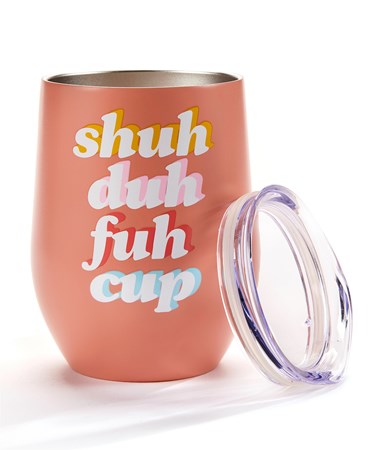 Wine Cup w/Lid, Shuh