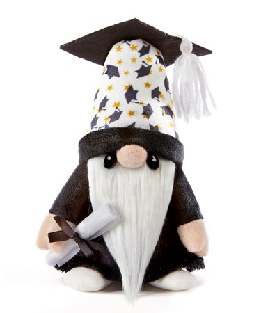 Peluche gnome graduation