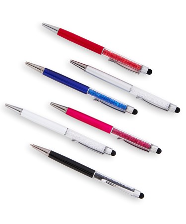 Stylo/stylet, 6 couleurs-24