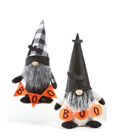 Peluche gnome BOO, 2 styles