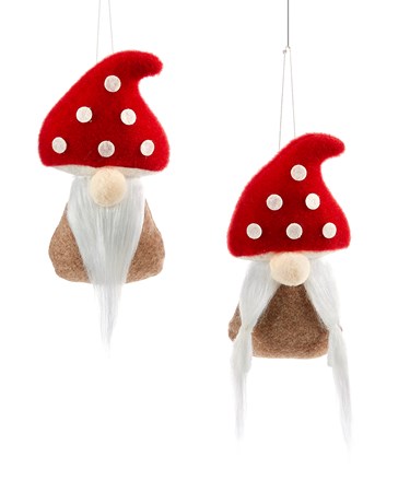 Ornement gnome champignon