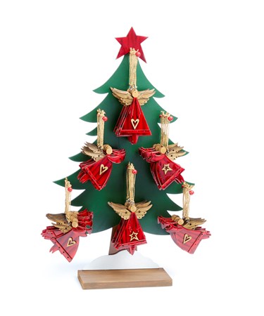 Sapin a/48 ornements anges