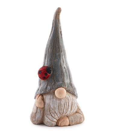 Figurine gnome&coccinelle