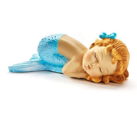Sleeping Baby Mermaid Figurine